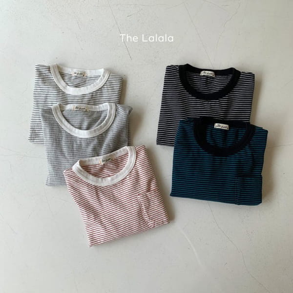 THE LALALA - Korean Children Fashion - #Kfashion4kids - Kinder Stripe Tee - 4