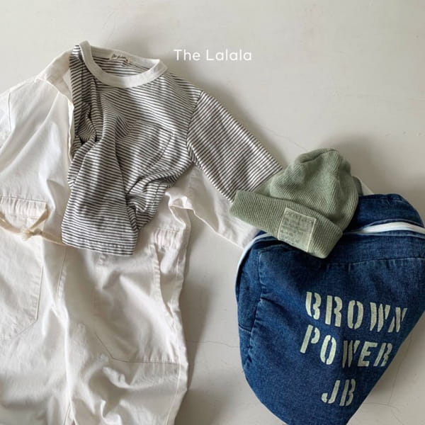 THE LALALA - Korean Children Fashion - #Kfashion4kids - Kinder Stripe Tee - 6