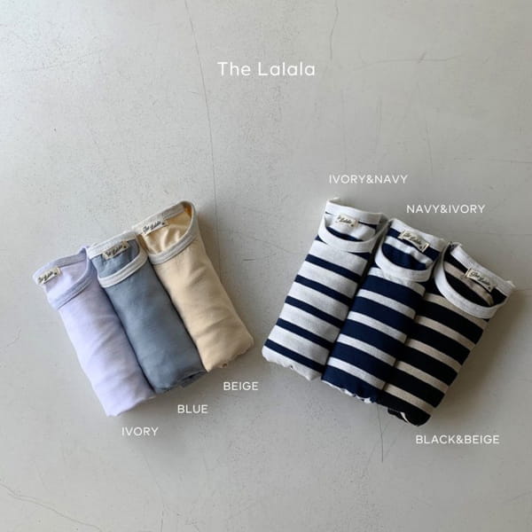 THE LALALA - Korean Children Fashion - #Kfashion4kids - Daily Piping Tee - 7