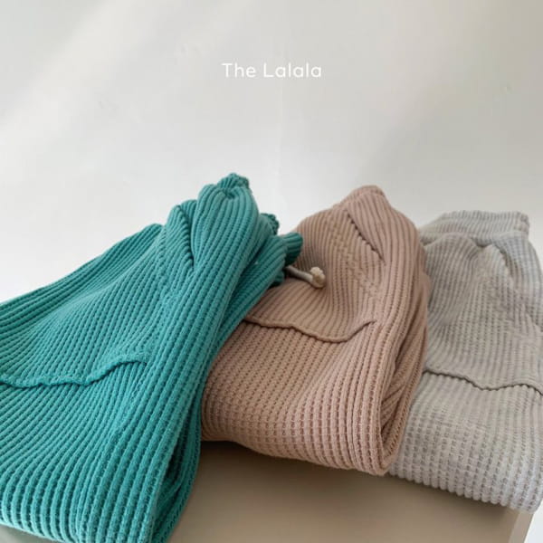THE LALALA - Korean Children Fashion - #Kfashion4kids - Waffle Jogger Pants - 8