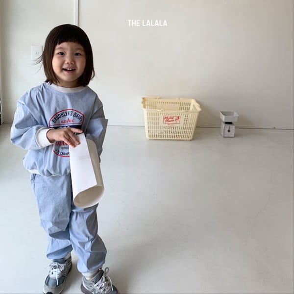 THE LALALA - Korean Children Fashion - #Kfashion4kids - Joy Milk Top Bottom Set - 10