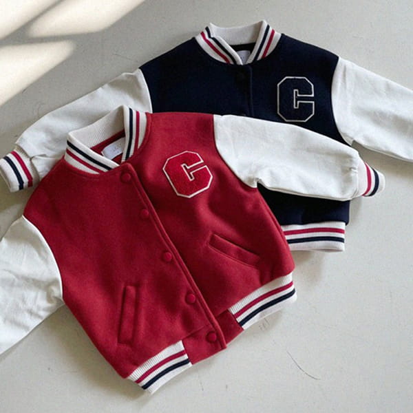 URBAN RABBIT - Korean Children Fashion - #Kfashion4kids - Varsity Jacket