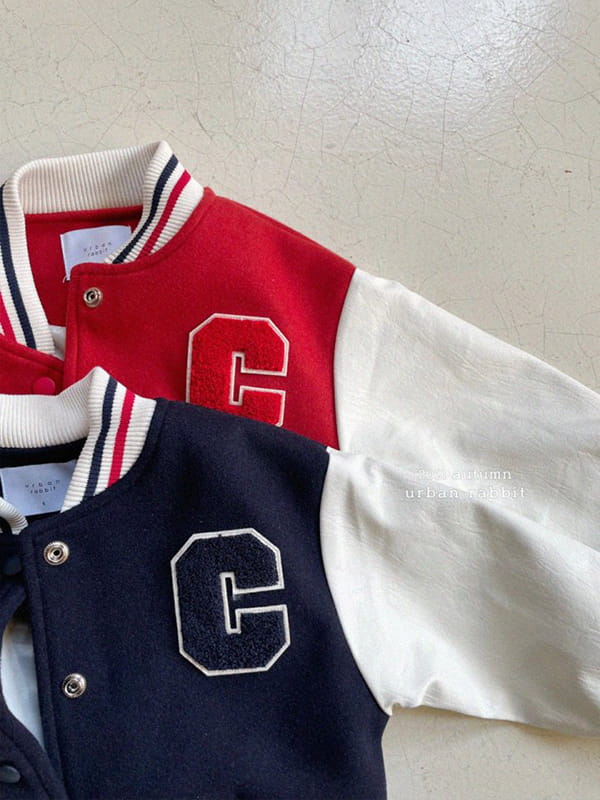URBAN RABBIT - Korean Children Fashion - #Kfashion4kids - Varsity Jacket - 5