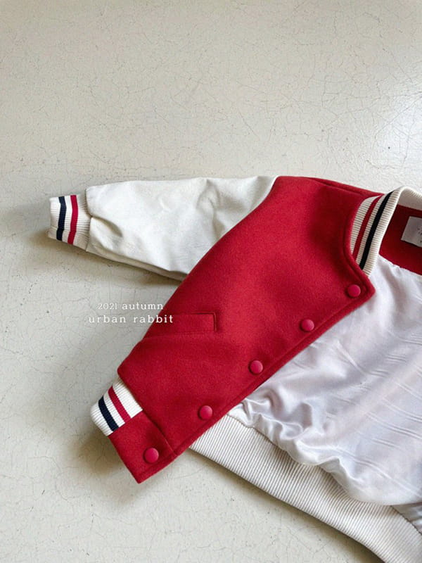 URBAN RABBIT - Korean Children Fashion - #Kfashion4kids - Varsity Jacket - 9