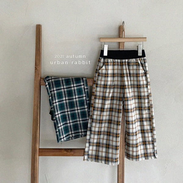 URBAN RABBIT - Korean Children Fashion - #Kfashion4kids - Franc Check Pants