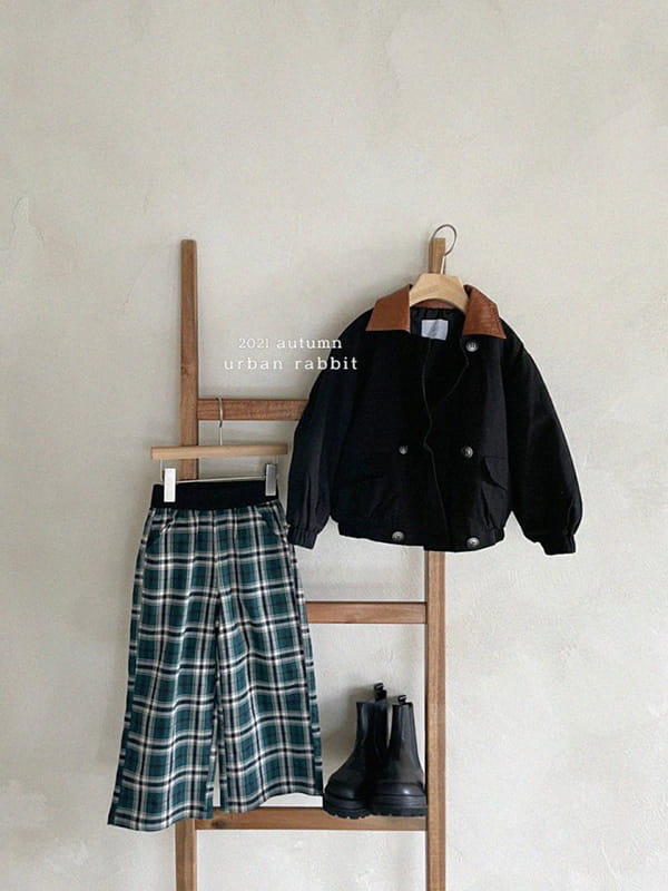 URBAN RABBIT - Korean Children Fashion - #Kfashion4kids - Franc Check Pants - 6