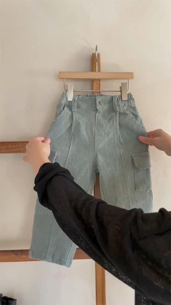 URBAN RABBIT - Korean Children Fashion - #Kfashion4kids - Pigment Cargo Pants - 8