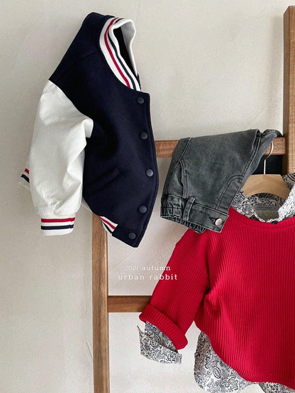 URBAN RABBIT - Korean Children Fashion - #Kfashion4kids - Waffle Tee - 4