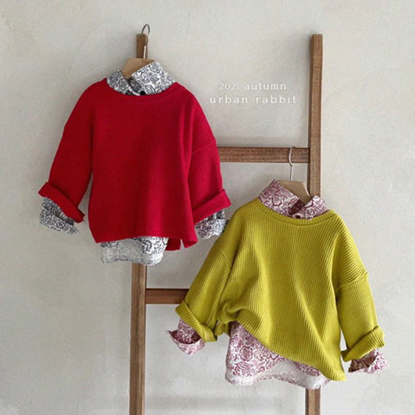 URBAN RABBIT - Korean Children Fashion - #Kfashion4kids - Waffle Tee - 6