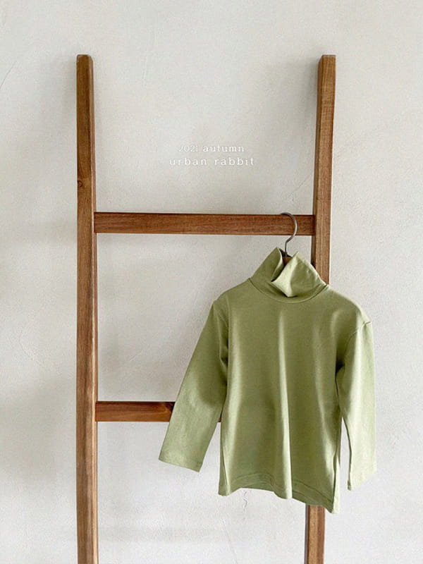 URBAN RABBIT - Korean Children Fashion - #Kfashion4kids - Span Turtleneck Tee - 6