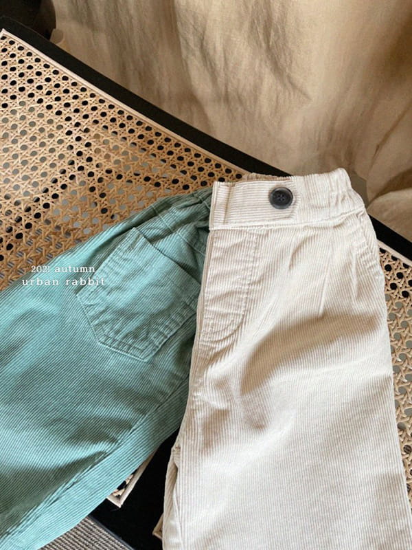 URBAN RABBIT - Korean Children Fashion - #Kfashion4kids - Corduroy Vizo Pants - 3