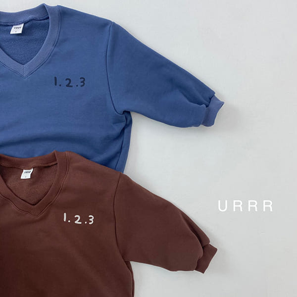 URRR - Korean Children Fashion - #Kfashion4kids - Number Sweatshirt