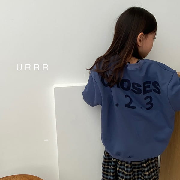 URRR - Korean Children Fashion - #Kfashion4kids - Number Sweatshirt - 12