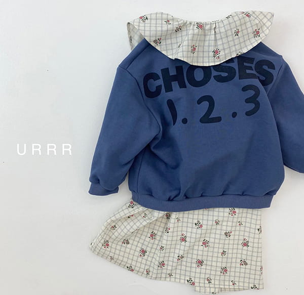 URRR - Korean Children Fashion - #Kfashion4kids - Number Sweatshirt - 4