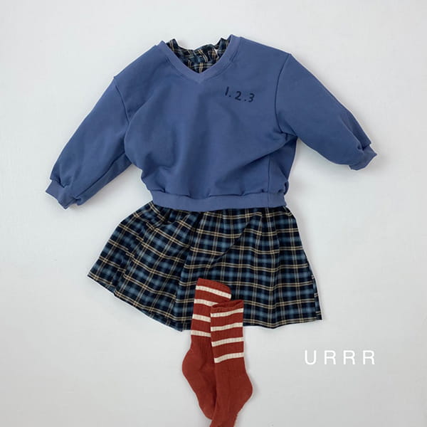 URRR - Korean Children Fashion - #Kfashion4kids - Number Sweatshirt - 5