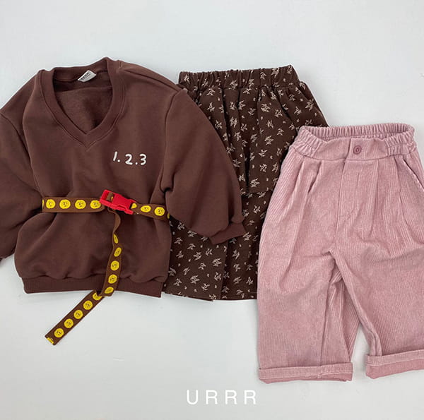 URRR - Korean Children Fashion - #Kfashion4kids - Number Sweatshirt - 8