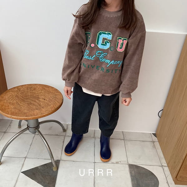 URRR - Korean Children Fashion - #Kfashion4kids - Big Sweatshirt - 12