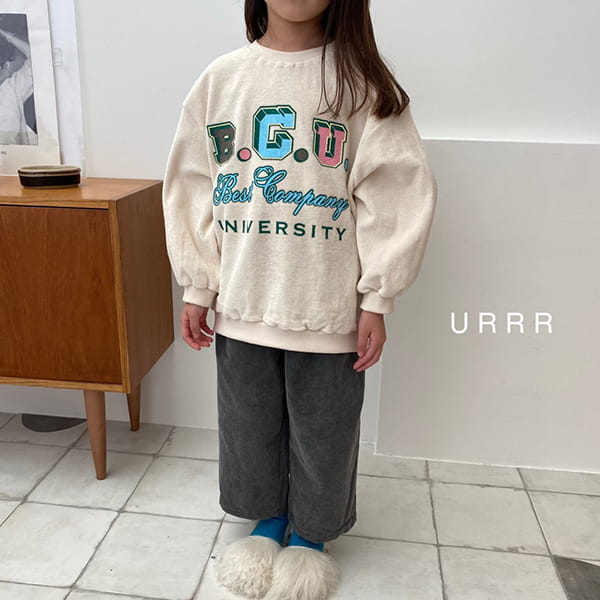 URRR - Korean Children Fashion - #Kfashion4kids - Big Sweatshirt - 6