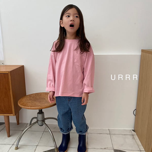 URRR - Korean Children Fashion - #Kfashion4kids - Mine Pocket Tee - 5