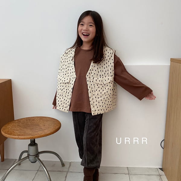URRR - Korean Children Fashion - #Kfashion4kids - Mine Pocket Tee - 8