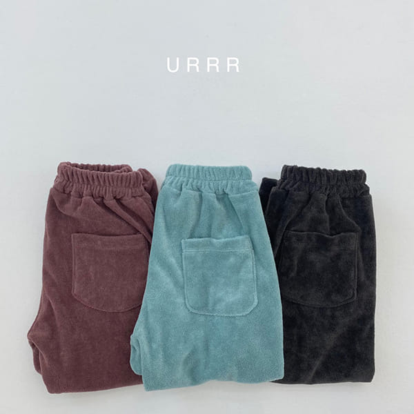 URRR - Korean Children Fashion - #Kfashion4kids - Bear Pants with Mom