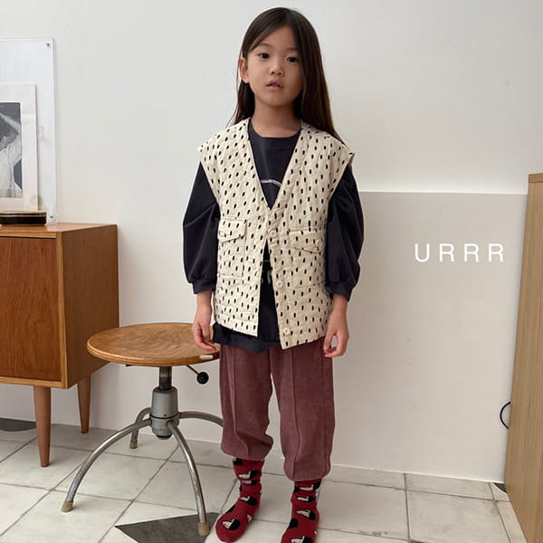 URRR - Korean Children Fashion - #Kfashion4kids - Bear Pants with Mom - 7