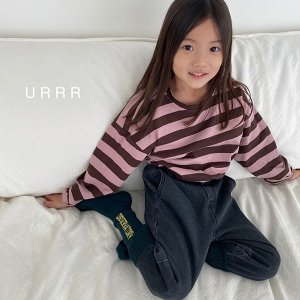 URRR - Korean Children Fashion - #Kfashion4kids - Custom Denim Pants - 8