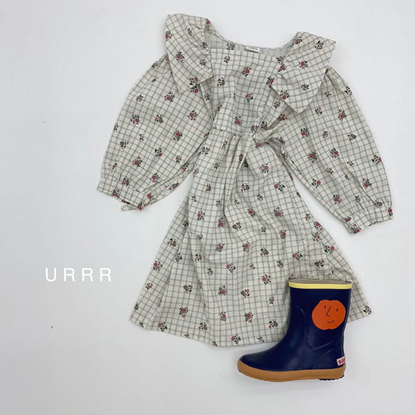 URRR - Korean Children Fashion - #Kfashion4kids - Olive One-piece - 3