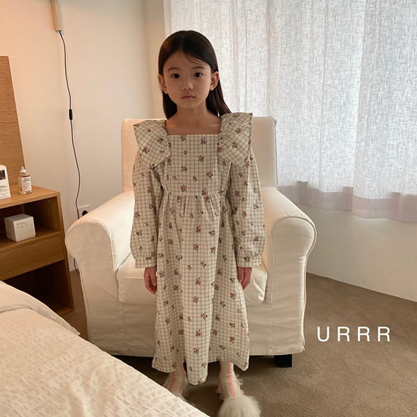 URRR - Korean Children Fashion - #Kfashion4kids - Olive One-piece - 5