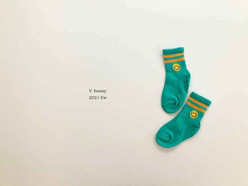 V BUNNY - Korean Children Fashion - #Kfashion4kids - Dans Smile Socks [set of 5] - 4