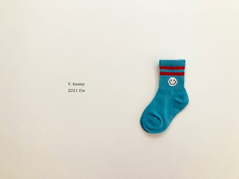 V BUNNY - Korean Children Fashion - #Kfashion4kids - Dans Smile Socks [set of 5] - 5
