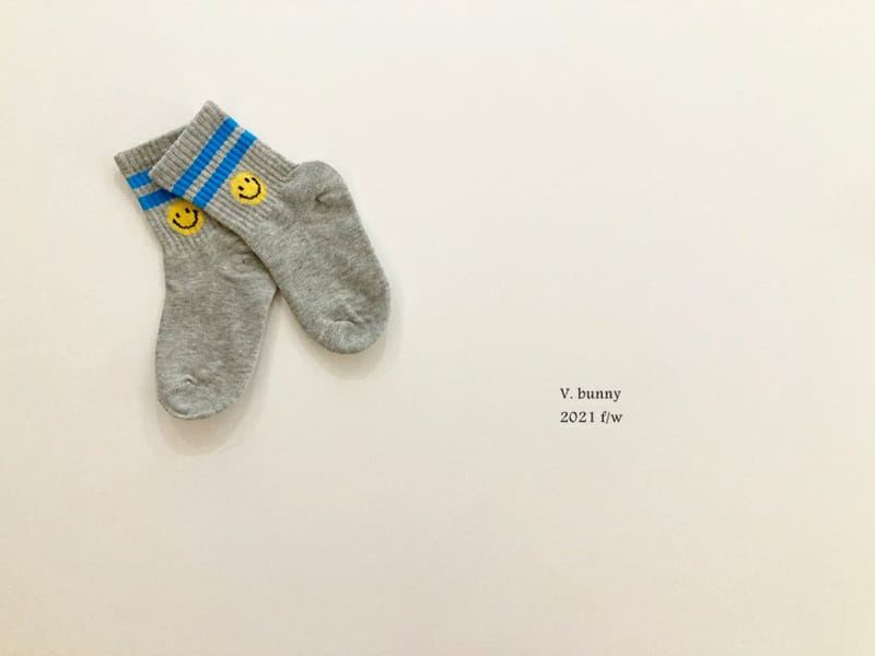 V BUNNY - Korean Children Fashion - #Kfashion4kids - Dans Smile Socks [set of 5] - 6