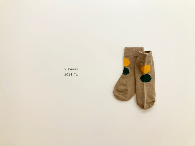 V BUNNY - Korean Children Fashion - #Kfashion4kids - Olive Socks [set of 5]