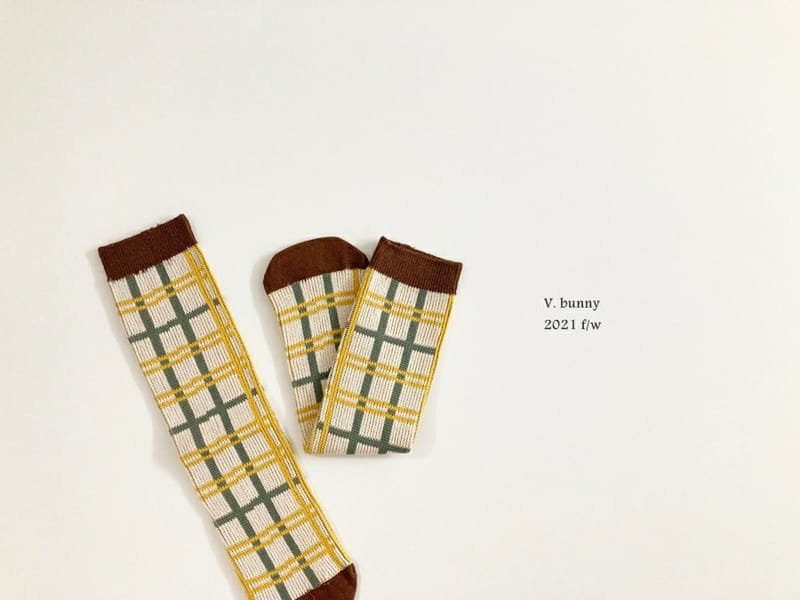 V BUNNY - Korean Children Fashion - #Kfashion4kids - Ladder Socks [set of 3] - 5