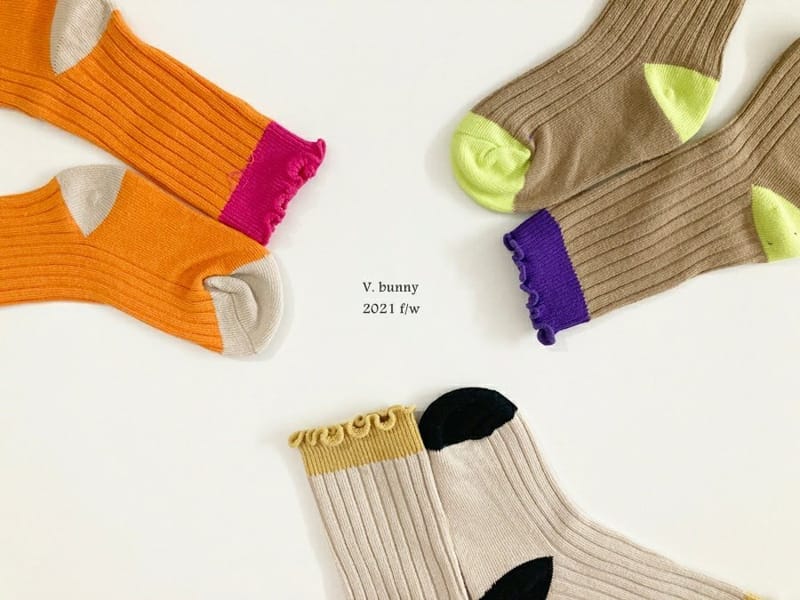 V BUNNY - Korean Children Fashion - #Kfashion4kids - Tulip Socks [set of 3] - 2