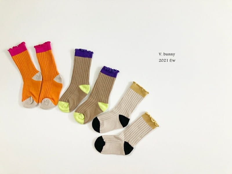 V BUNNY - Korean Children Fashion - #Kfashion4kids - Tulip Socks [set of 3] - 7