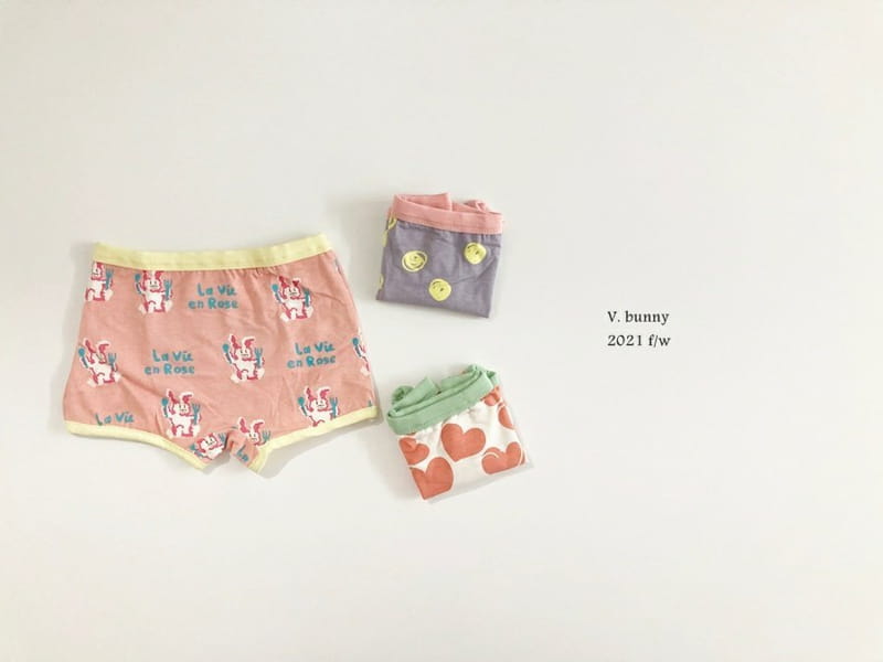 V BUNNY - Korean Children Fashion - #Kfashion4kids - Round Underwear [set of 3]