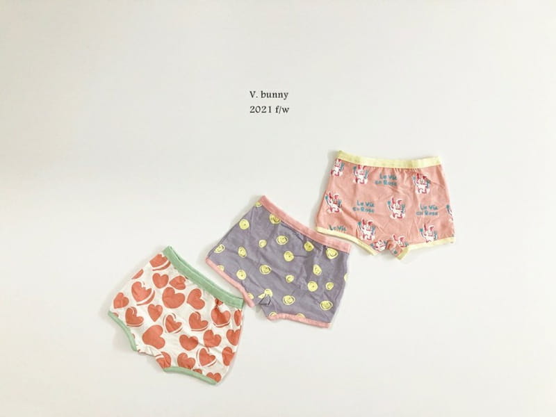 V BUNNY - Korean Children Fashion - #Kfashion4kids - Round Underwear [set of 3] - 5