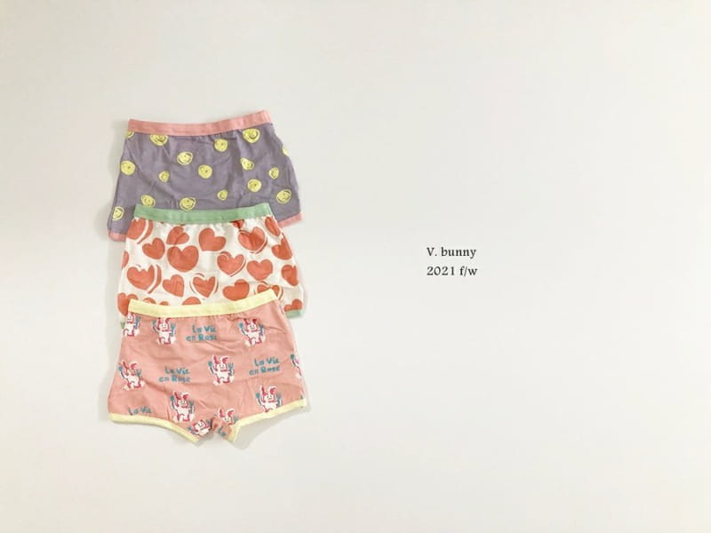 V BUNNY - Korean Children Fashion - #Kfashion4kids - Round Underwear [set of 3] - 7