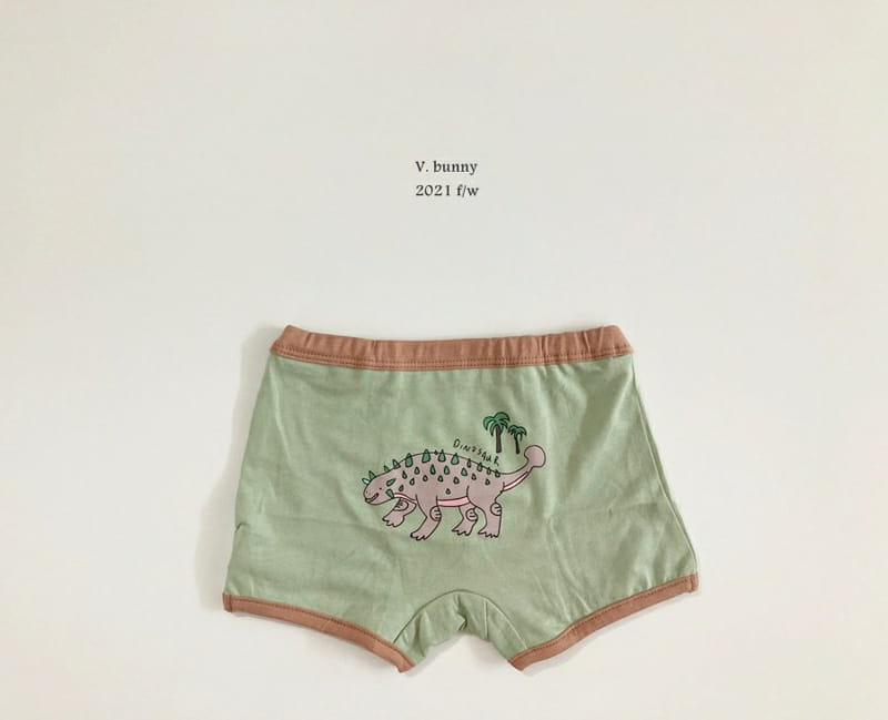 V BUNNY - Korean Children Fashion - #Kfashion4kids - Jurassic Underwear [set of 3] - 2