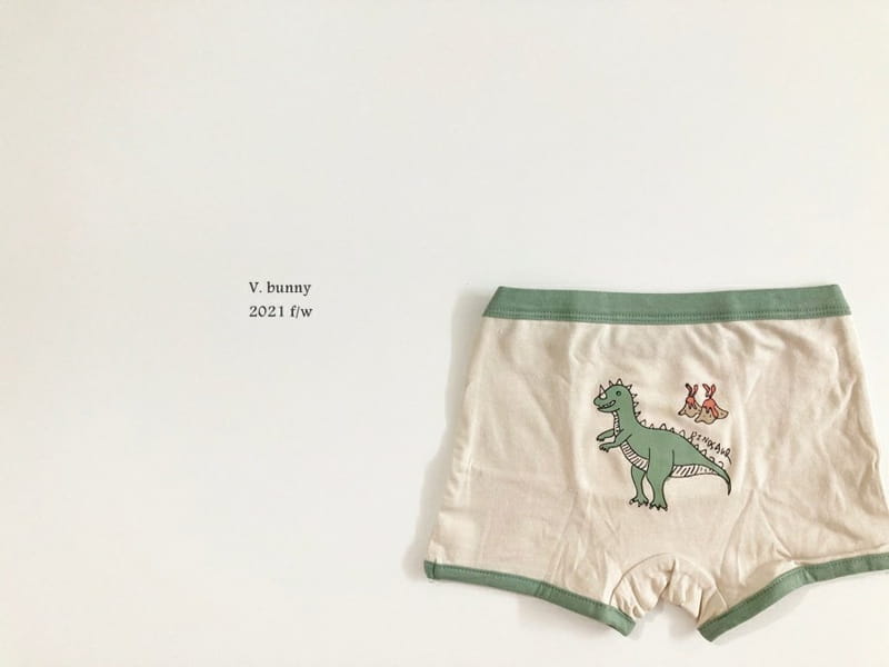 V BUNNY - Korean Children Fashion - #Kfashion4kids - Jurassic Underwear [set of 3] - 3