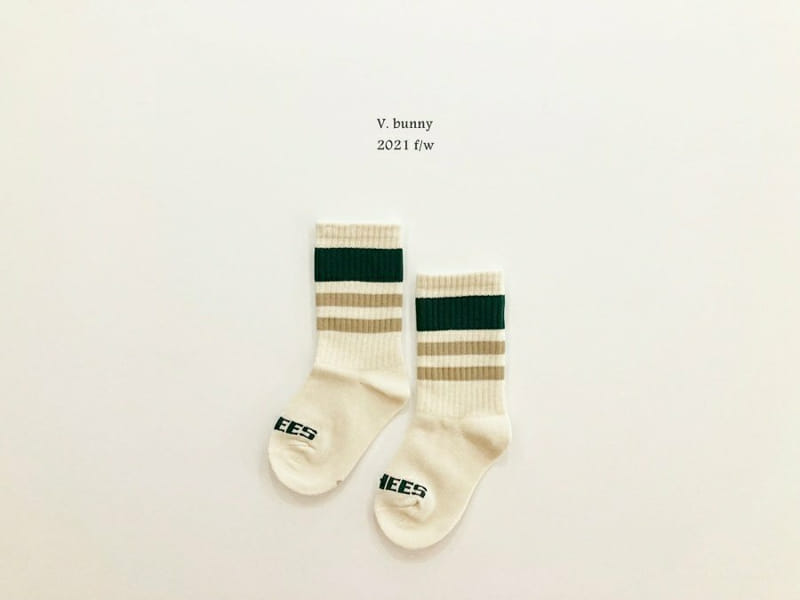 V BUNNY - Korean Children Fashion - #Kfashion4kids - Peach Socks [set of 3] - 3