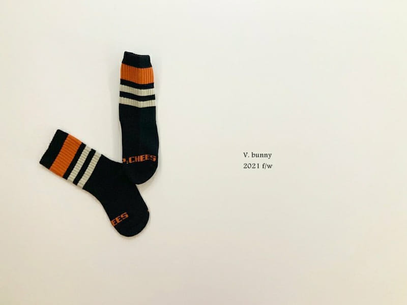V BUNNY - Korean Children Fashion - #Kfashion4kids - Peach Socks [set of 3] - 5