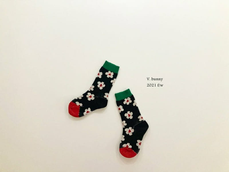 V BUNNY - Korean Children Fashion - #Kfashion4kids - Ruffle Socks [set of 4] - 4