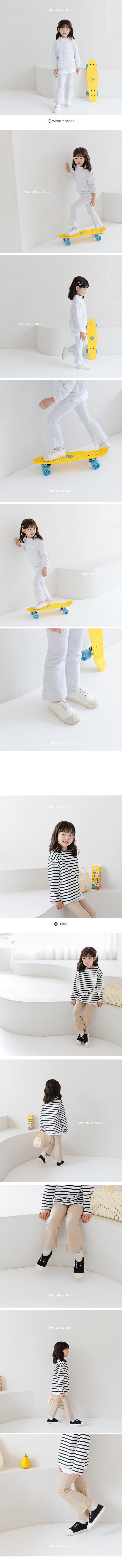 WHITESKETCHBOOK - Korean Children Fashion - #Kfashion4kids - Bootscut Pants - 8