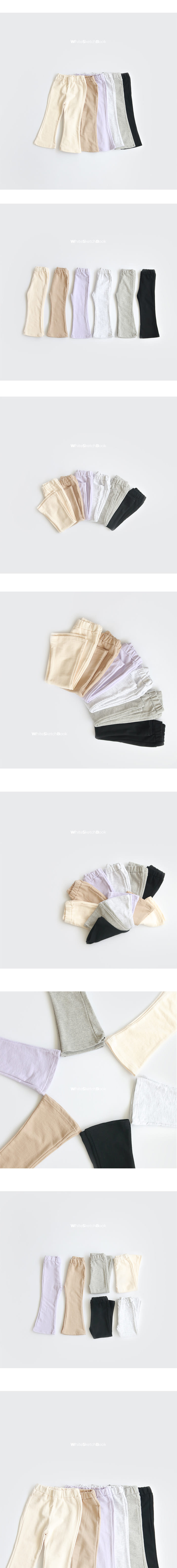 WHITESKETCHBOOK - Korean Children Fashion - #Kfashion4kids - Bootscut Pants - 9