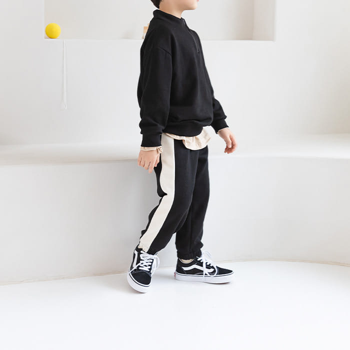 WHITESKETCHBOOK - Korean Children Fashion - #Kfashion4kids - Color Jogger Pants - 3