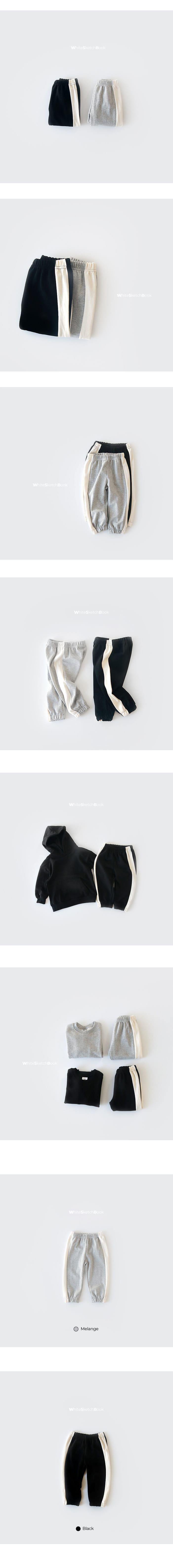 WHITESKETCHBOOK - Korean Children Fashion - #Kfashion4kids - Color Jogger Pants - 8
