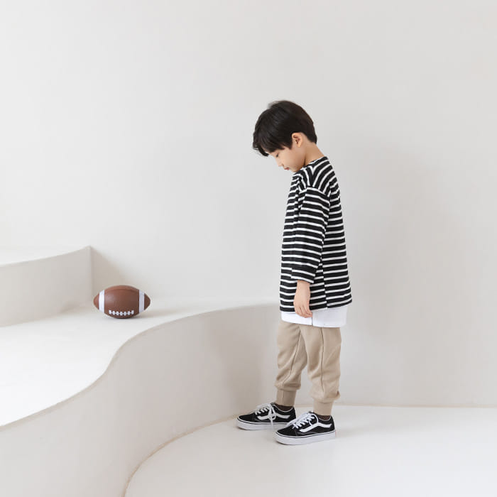 WHITESKETCHBOOK - Korean Children Fashion - #Kfashion4kids - Sibori Jogger Pants - 2