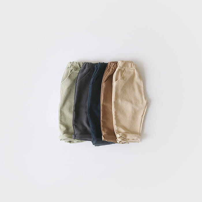 WHITESKETCHBOOK - Korean Children Fashion - #Kfashion4kids - Cheese Baggy Pants - 3